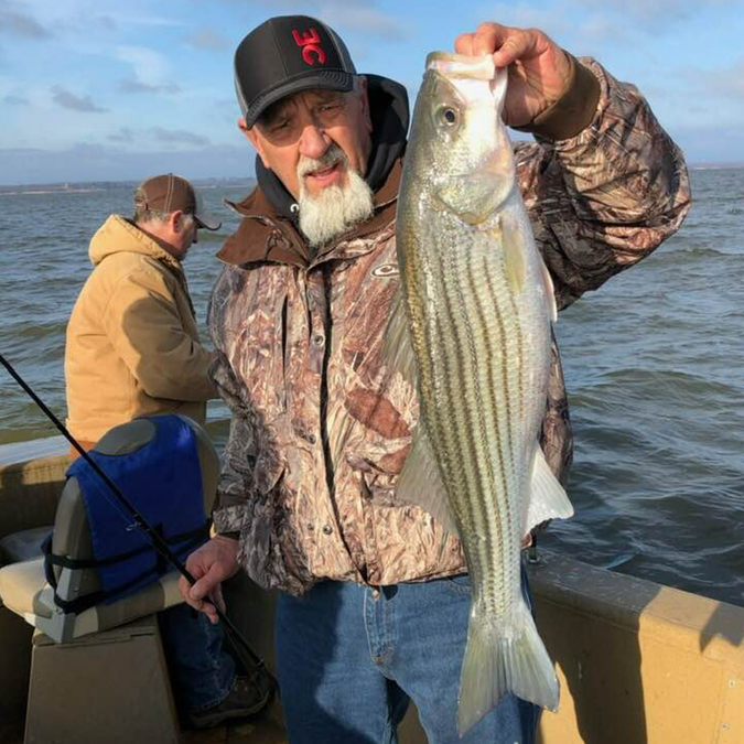 Lake Texoma Fishing Guide | Justin Parker | Texoma Striper Guide